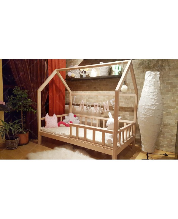 Łóżko drewniane Domek pietrowe Dori 2